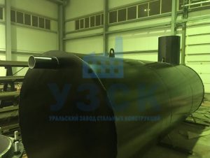 Резервуар горизонтальный стальной наземный в Уфе