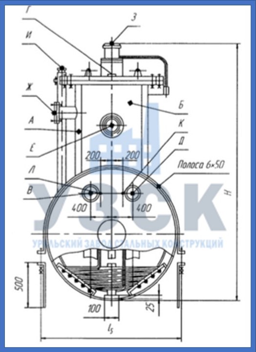 Чертеж емкости ЕПП в {{in_city}}