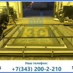 Линзовые прямоугольные компенсаторы большого размера в Уфе