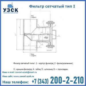 Фильтр сетчатый ФС по Т-ММ-11-2003 в {{in_city}}